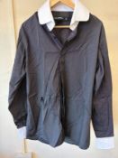 KL AW25 L/S HIGH COLLAR SHIRT BLACK (RFP: £169) SIZE: 41