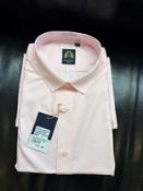 MARC DARCY CARTER L/S FORMAL SHIRT PINK (RFP: £42) SIZE: 6