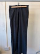 JL 30 W NICOLAS PINSTRIPE TROUSER BLACK (RFP: £95) SIZE: 30