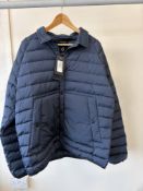 MA'STRUM AW23 DOWN OVERSHIRT DK NVY (RFP: £249) SIZE: XL