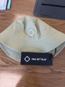 MA'STRUM SS23 BUCKET HAT SAGE (RFP: £65) SIZE: S/M