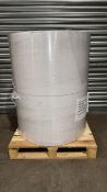 2 x Reels of Print Inform 100% Recycling Low White Paper | 4000 x 464 x 150mm