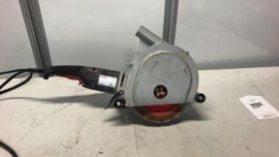 SPARKY FK 652 Wall Chaser, 2000W, 230mm Blade, 110V, 19A, 6600 RPM, 2019, Serial 101211203