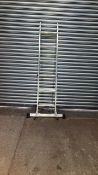 Werner Multi-Purpose Aluminum Extension Ladder 16 ft, Type 1A, 2-Section, Stabilizer, WEZ1005