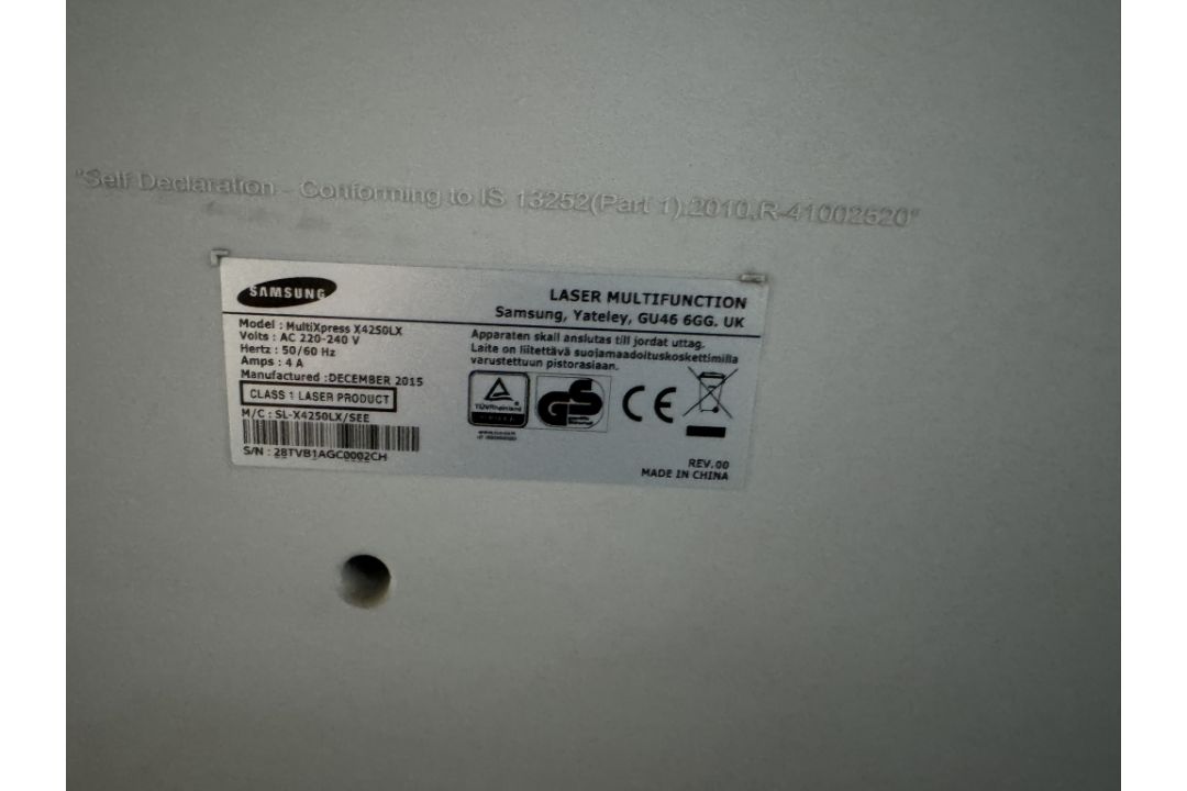 Samsung X4250LX Multi Floor Standing Photocopier - Image 6 of 6