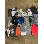APPROX 75 PAIRS ASSORTED GLOVES INC. TEGERA, ANSELL, UVEX