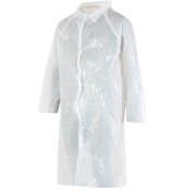 500x VISITORS LAB COAT SINGLE USE ONE SIZE SSF9629000K