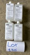 4x Uvex Cleaning Solution