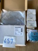 10 X HONEYWELL DTVS-1504 AIR VISORS, 4 X SPERIAN RESPIRATOR CARTRIDGES