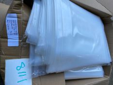 50 X CLEAR POLY BAGS 30"X54"X54" GAUGE 450
