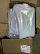 50 X CLEAR POLY BAGS 30"X54"X54" GAUGE 450