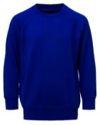 175x TUFFSAFE S350R ROYAL BLUE SWEATSHIRT SIZE L - BRAND NEW