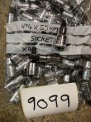 42 X YAMOTO PH4 SCREWDRIVER SOCKET 1/2"" DRIVE