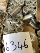 APPROX 180 HERSHESONS ROUND TINS WITH WINDOW LIDS