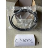 1x 1007 25mm BLACK PVC CABLE (METRE)
