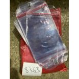 APPROX 100 THICK GRIP SEAL POUCHES APPROX 10"" X 6.5""