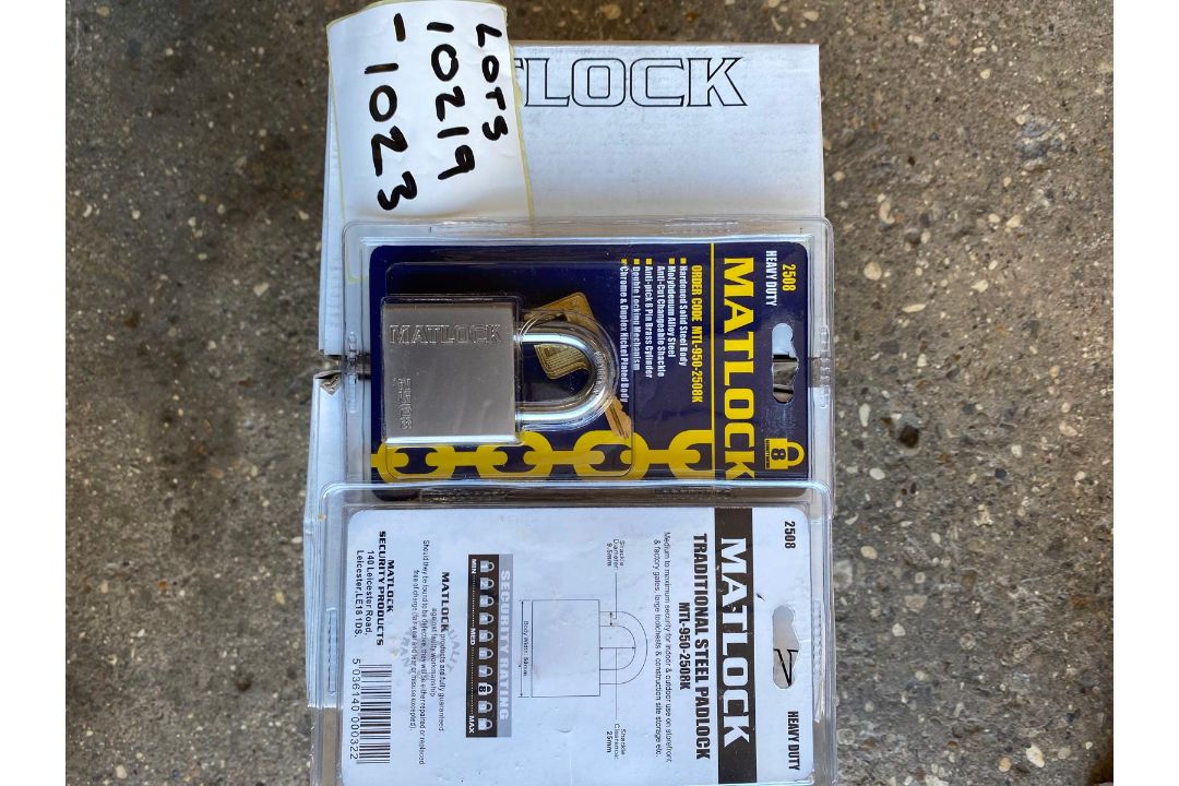 24 x Matlock 50 x 25mm Heavy Duty Padlocks