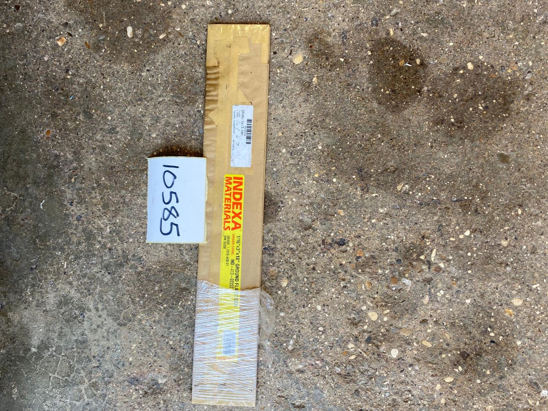 2 x Indexa 1/16in x 3in x 18in Ground Flatstock