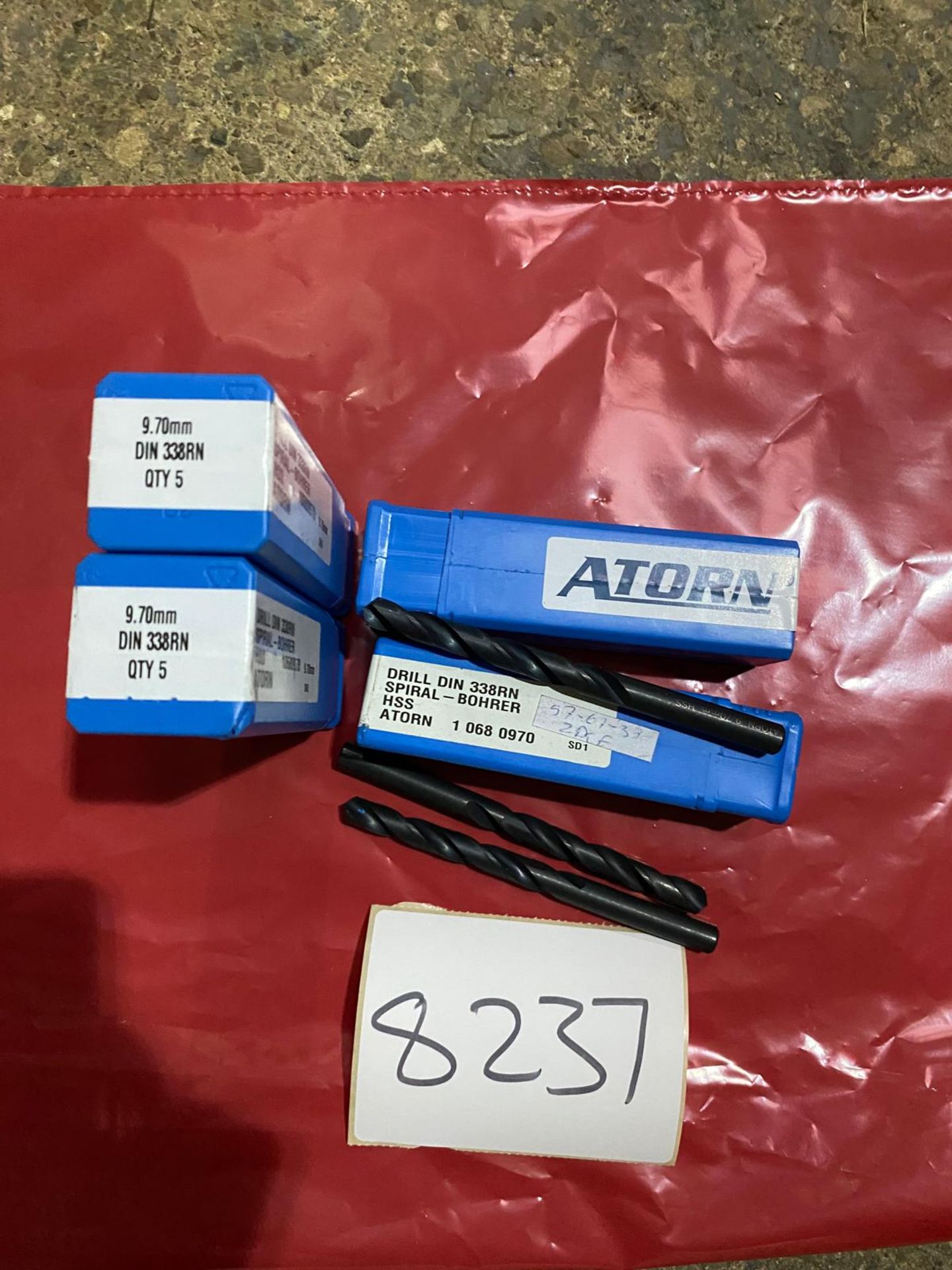 23 X ATORN HSS 9.70MM DRILL BITS