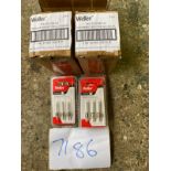 21 X PACKS OF 3 WELLER 0.3MM SOLDER IRON TIPS
