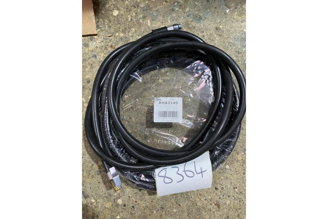 2 X PCL AFG MK4 HOSE ASSEMBLY 2.7MT TO EURO CONNECTOR RHA2149