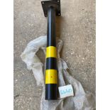 1 X STEEL 3FT HIGH BOLLARD