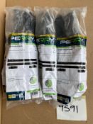 4x PERRY HINGES  Bands & Hooks on Plate Straight Black 300mm - hardware fittings ironmongery