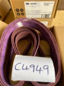 18 X 3M SCOTCH BRITE DURABLE FLEX BELT DF-BL A MED, RED