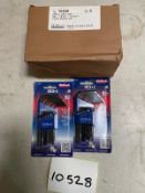8 x Eklind 10509 Hex L-Keys 9pc