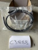 1x 1007 25mm BLACK PVC CABLE (METRE)