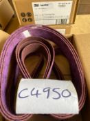18 X 3M SCOTCH BRITE DURABLE FLEX BELT DF-BL A MED, RED