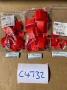8 X NUMATIC TOGGLE LEVERS 910971, 8 X TOGGLE LATCHES 910927, 5 X TOGGLE RETAINERS 910953