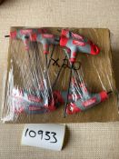 20 x Kennedy 3MM Two-Way T-Handle Ballpoint Hex Key