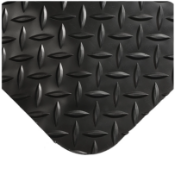 1x Wearwell Diamond Spongecote Soft Relief Mat for Workplace Standing - Measures 1.3x0.91m