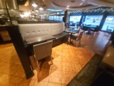 Booth run (section B ) with tables