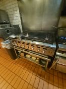 Vulcan Gas  char grill with stainless steel stand 4' x 33"