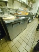 Refrigerated under counter cooler 4' x 30"