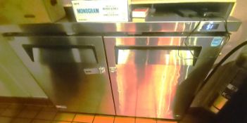 Refrigerated under counter cooler 4' x 30"