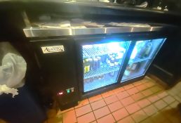 Avantco Refrigerated back bar cooler 61" x 29"