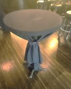 Wooden top high table 2' x 2' x 42"  (D)