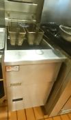 Pitco 40lb gas deep fryer 16" x 35"