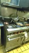 Vulcan 4 burner range stove gas unit