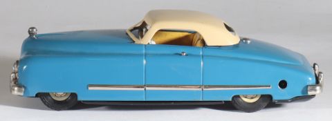 Josef Neuhierl JNF Duplex Blechauto Limousine hellblau der '50er Jahre