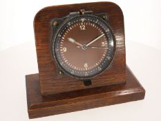 Große, attraktive militärische Fliegeruhr II.WK, Tropical Dial