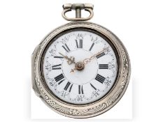 Taschenuhr: englische Doppelgehäuse Spindeluhr, John Edmonds London 1790