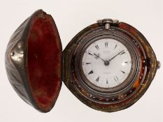 Taschenuhr: seltene, große 4-fach Spindeluhr für osmanischen Markt, Edward Prior London um 1818