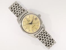 Armbanduhr: Omega Seamaster Automatic in Stahl, 60er/70er Jahre