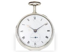 Taschenuhr: frühe Präzisionsuhr mit Zylinderhemmung, Larpent & Jürgensen Kjöbenhavn um 1800