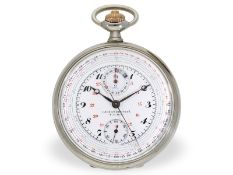 Taschenuhr: seltener Chronograph, OMEGA CHRONOTACHYMETRE um 1900