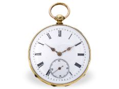 Taschenuhr: Robert Roskell Liverpool mit sehr seltenem Kaliber, ca. 1860